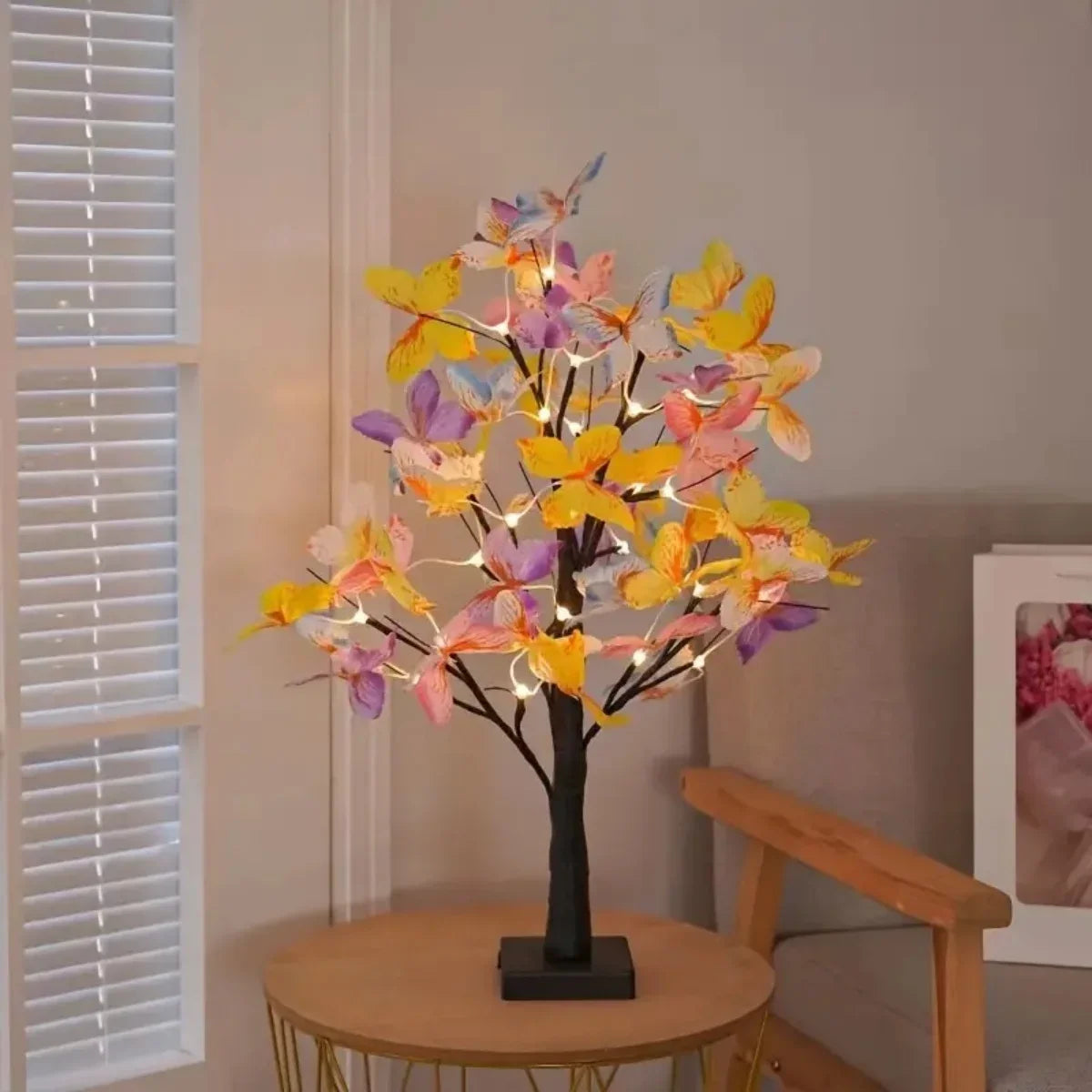 Butterfly Tree Table Night Light