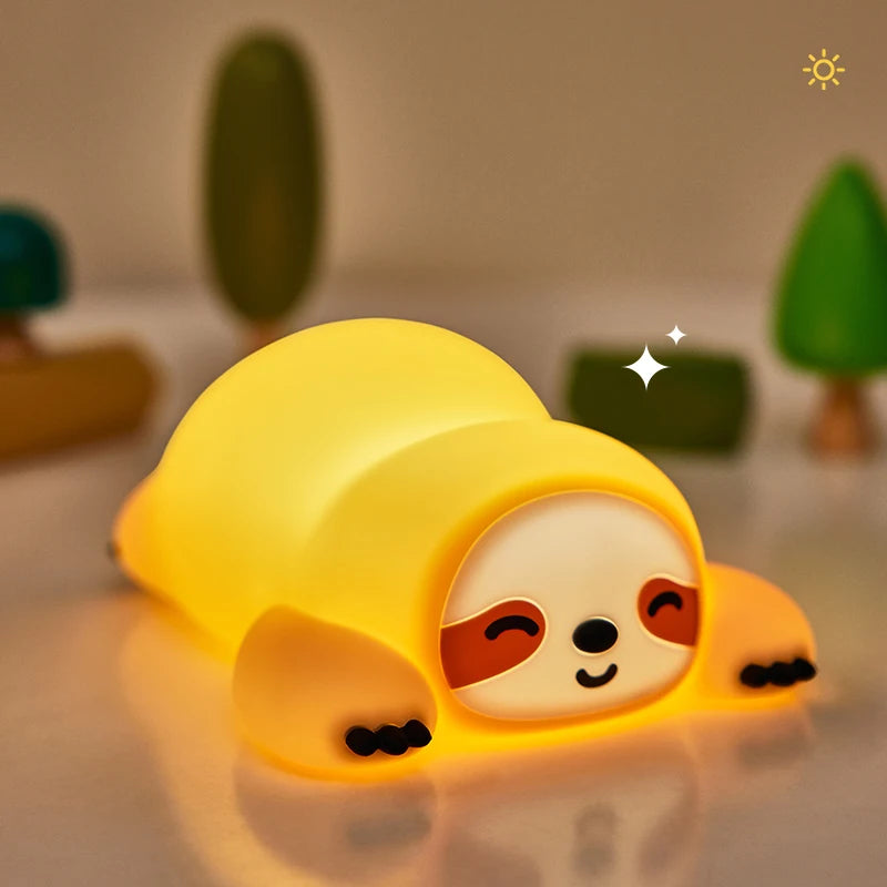 Happy Sloth Night Light
