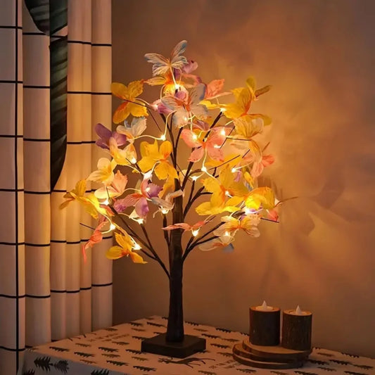 Butterfly Tree Table Night Light