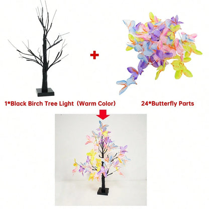 Butterfly Tree Table Night Light