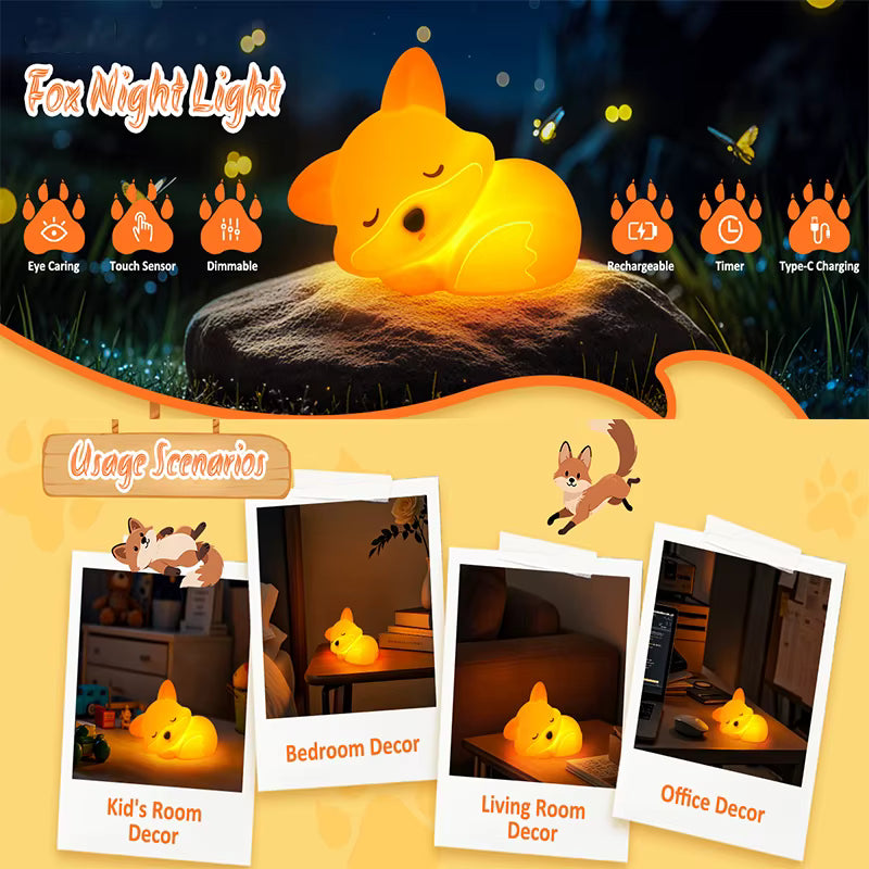 Fox Night Light